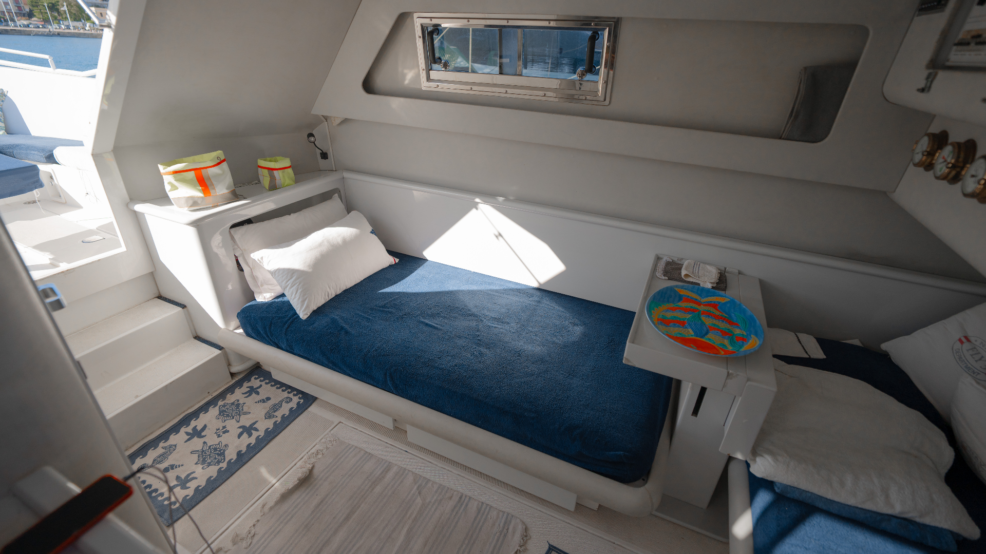 Comfortable cabin interior